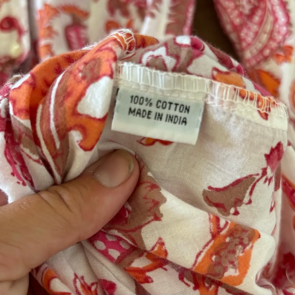 Roberta Roller Rabbit  paisley print button down tunic dress - Image 4