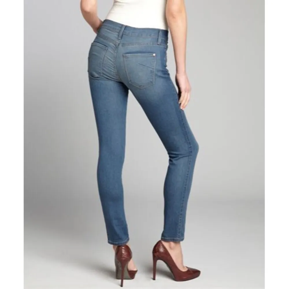 New Womens James Jeans Designer 27 Skinny Fiore Twiggy Legging USA NWT Blue - Image 3