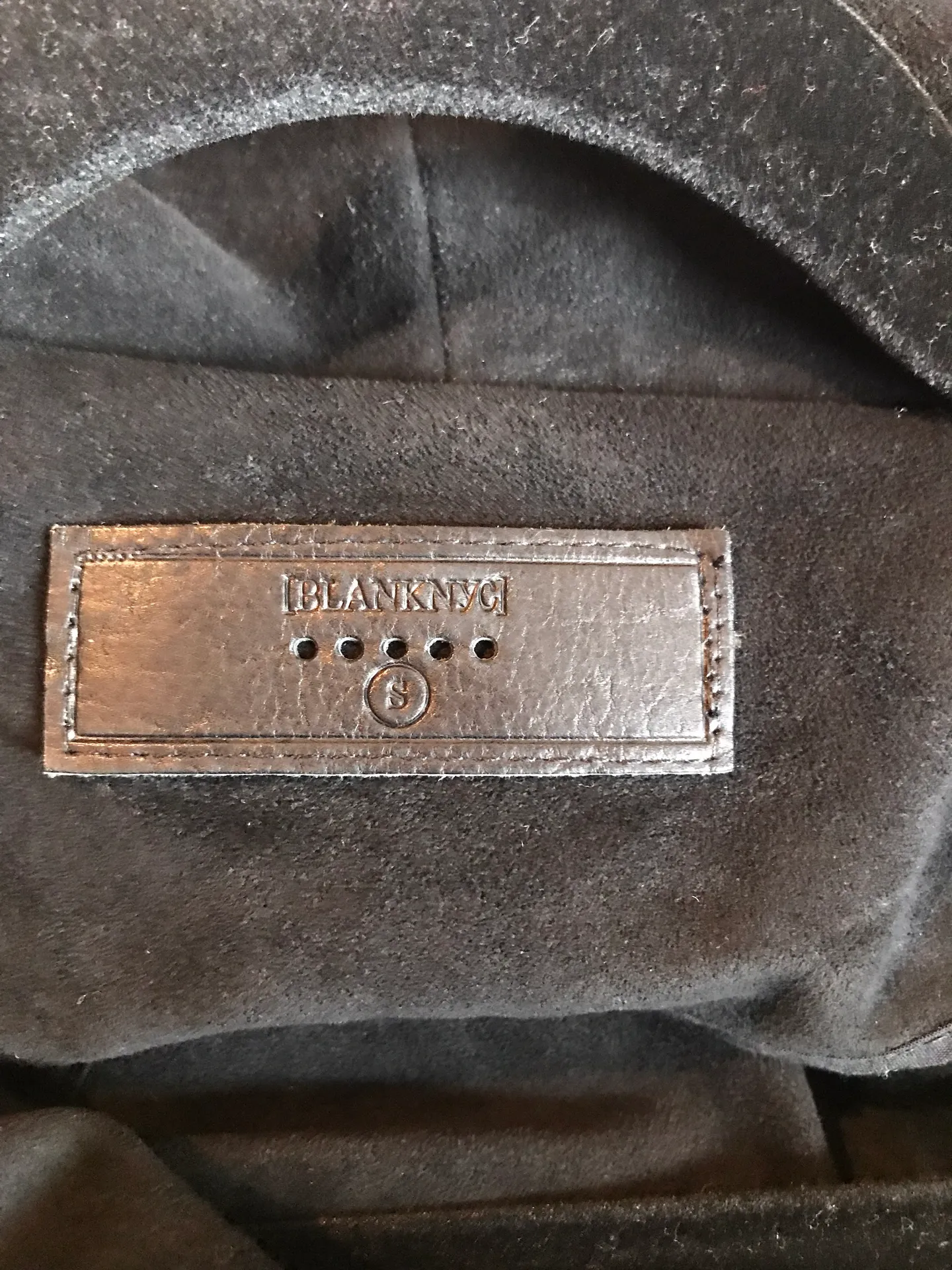 BLANK NYC Faux Suede Moto Jacket - Image 6