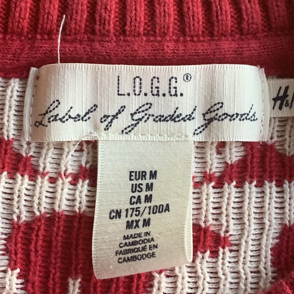 H&M SWEATER Sz:M Pink Size M - Image 4