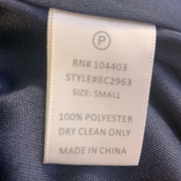 J.O.A. J‎ by Navy Blue Sequin Dress Size S - Image 9