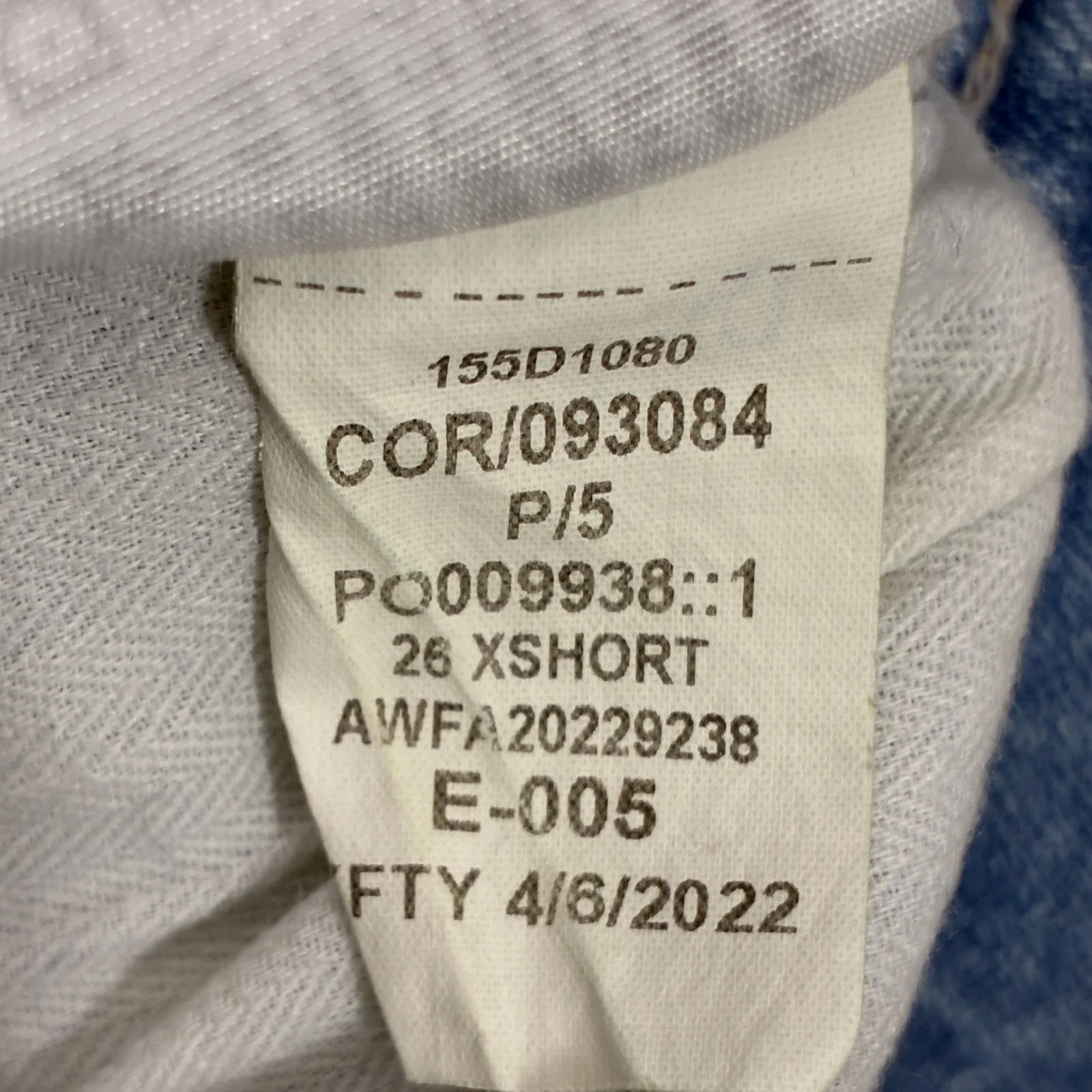 Abercrombie & Fitch Dad High Rise Jeans Womens 2 Light Wash Crossover Waist - Image 10