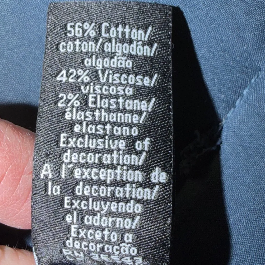 Calvin Klein Jeans Women Blue Skinny Fit Stretch Pants Size 12 - Image 4