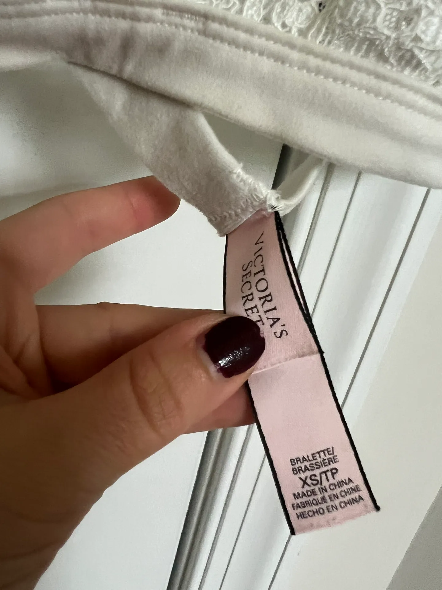 Lace White Bralette - Image 2