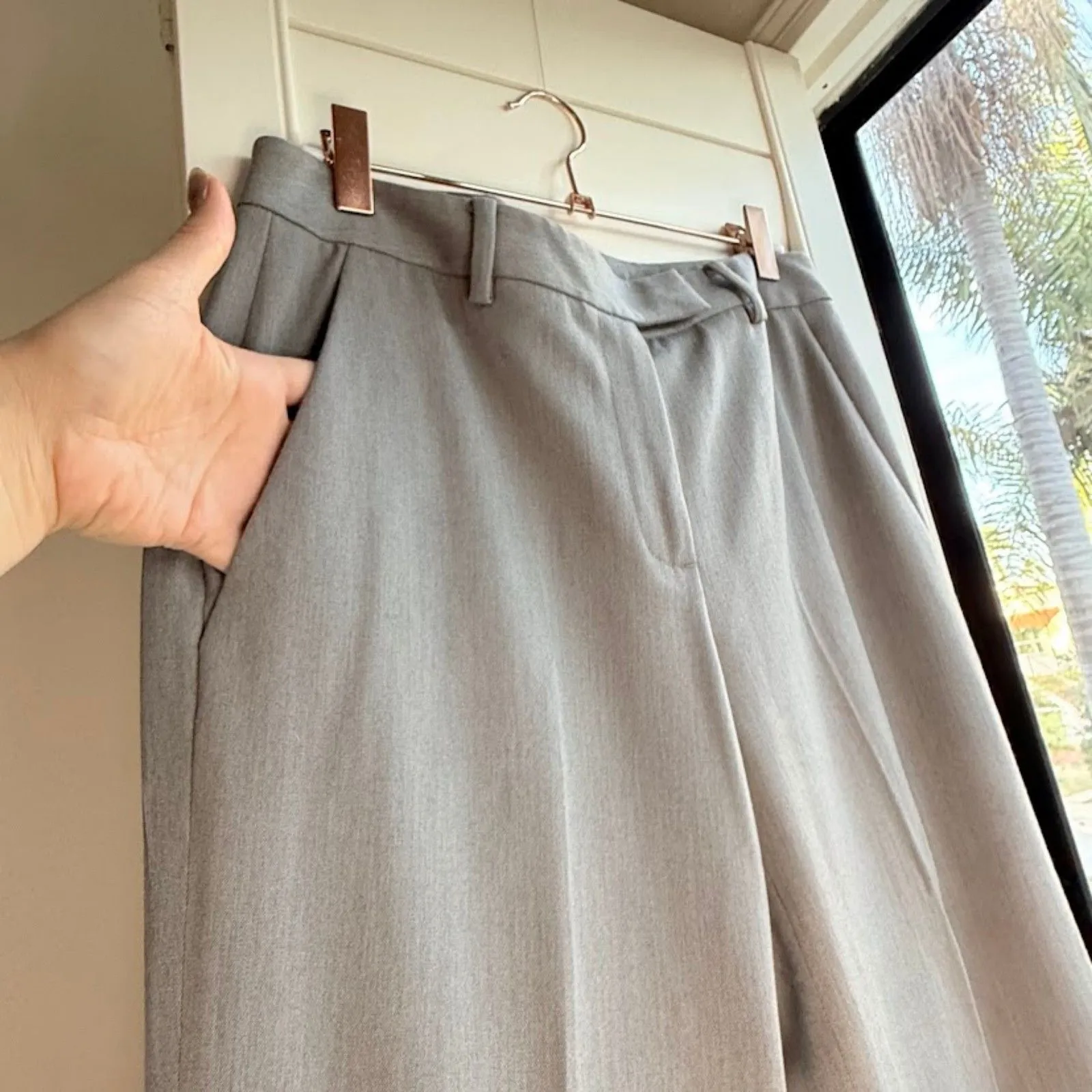 Brooks Brothers Stretch Slacks in Light Grey 29" - Image 5