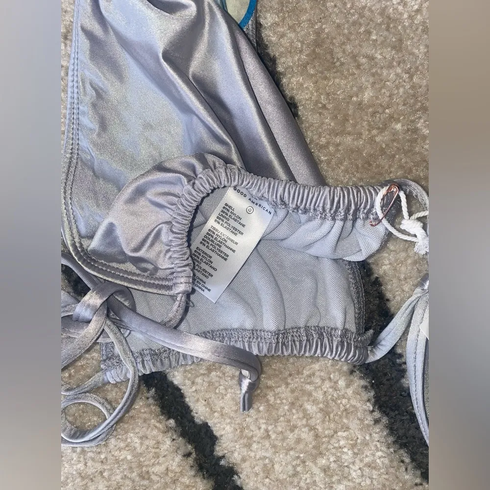 Good American Silver Bikini Set NWT!! - Image 7