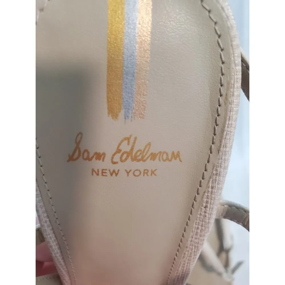 Womens Sam Edelman Kit Slingback block heel dressy Sandal size 8. S37 - Image 6