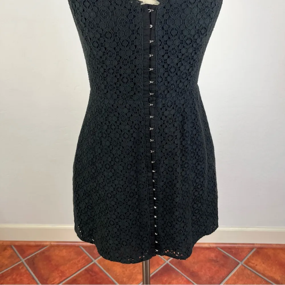 Reformation Memphis Dress in Black - Image 5