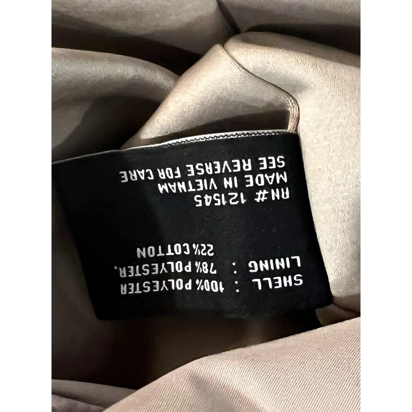 London Fog Stylish Beige Women's Trench Coat Hooded Belted SZ Small Petite - Image 6