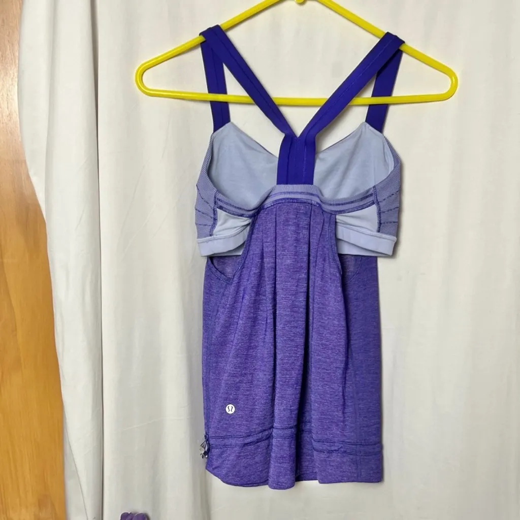 Lululemon Rest Less Bra Tank Size 6 - Image 6