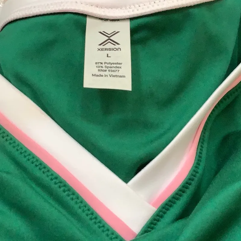 Xersion Size L Green EverRestore Womens Sleeveless Tennis Dress. New With Tags - Image 4