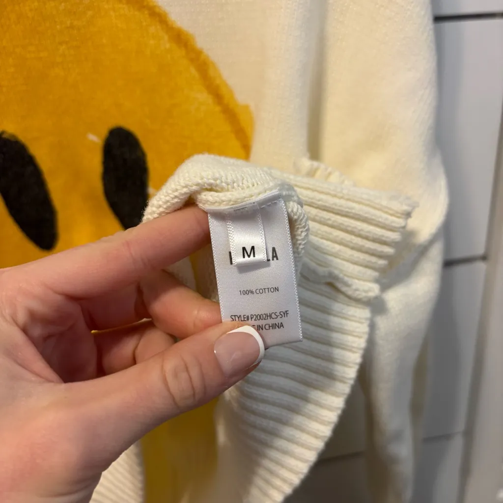 Pistola Eva Cropped Graphic Sweater - Image 5