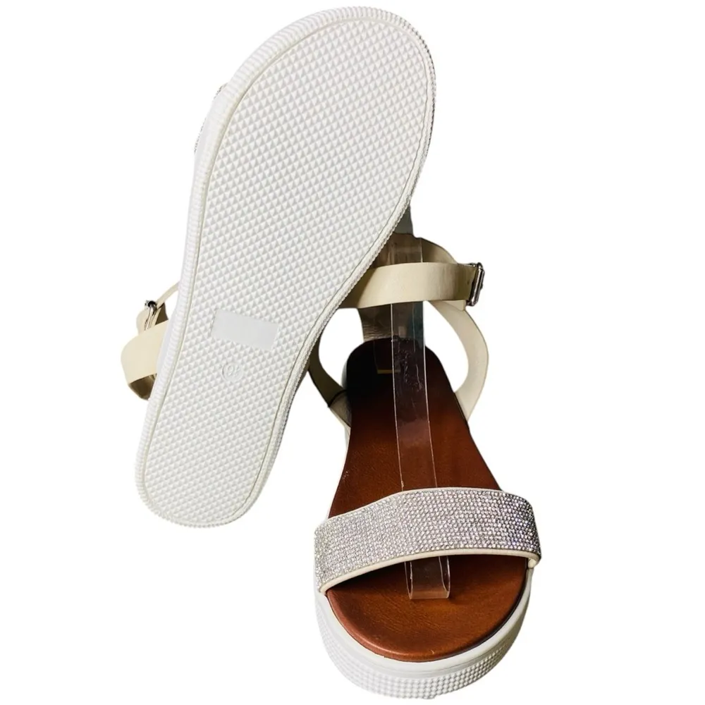 🆕 Rhinestone Gladiator Sandals - Image 5