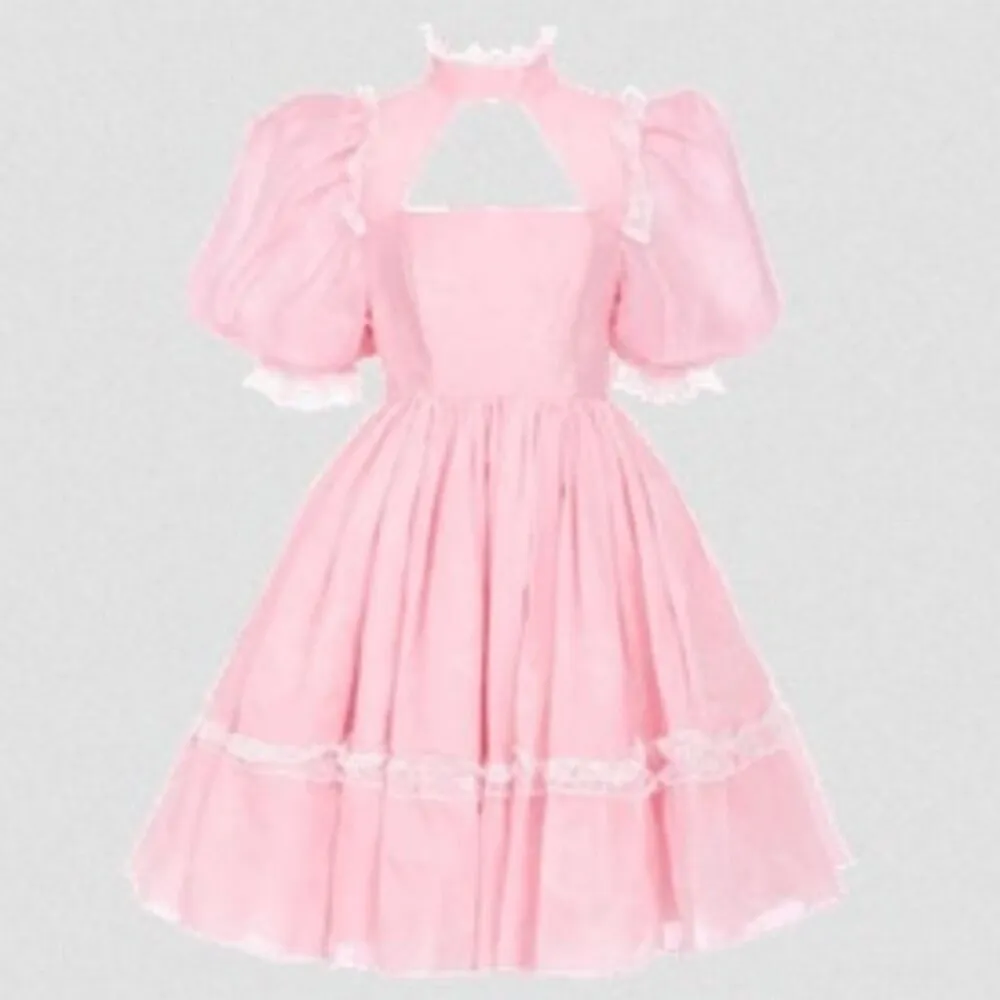 💕SELKIE💕 The Luaua 18th Dress ~ Pink Floral Print Small NWOT - Image 7