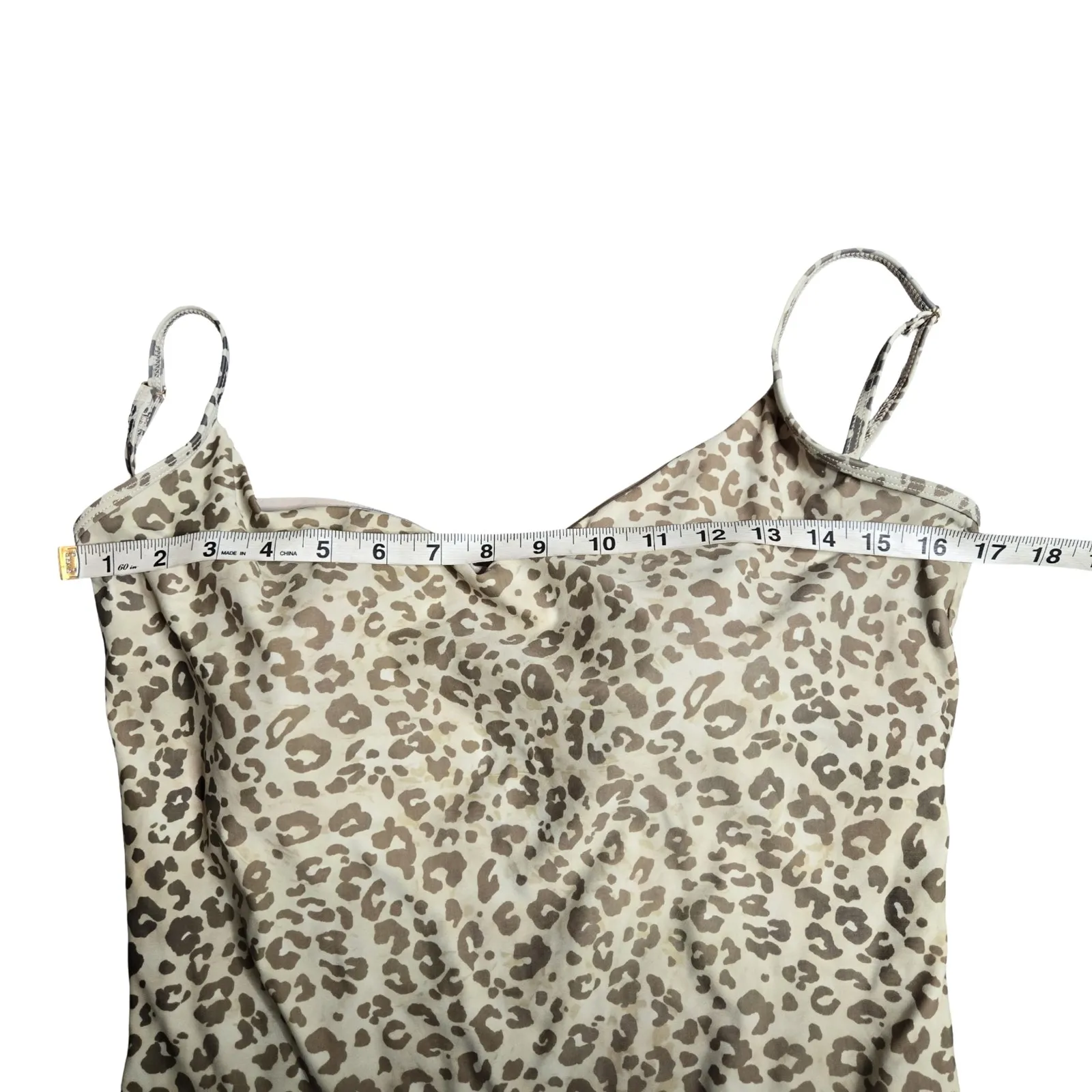 Summersalt Leopard Print One-Piece Swimsuit Size: 14 - Image 3