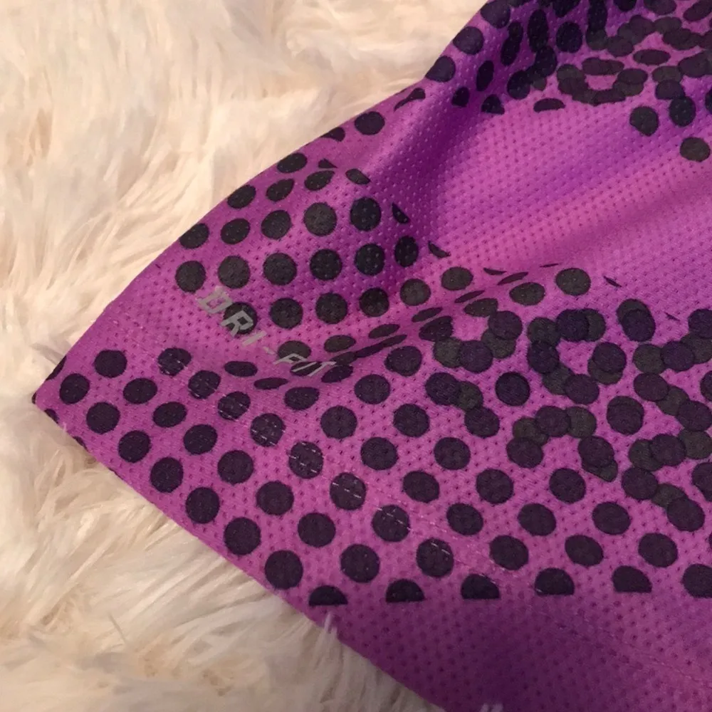 Nike Purple Drifit Racerback Active Tank - Image 3