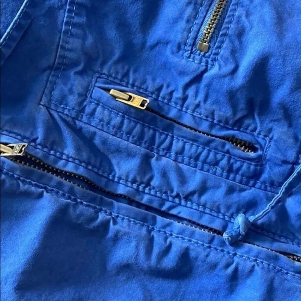 J. Crew • Blue Shrunken Anorak Hooded Jacket - Image 94