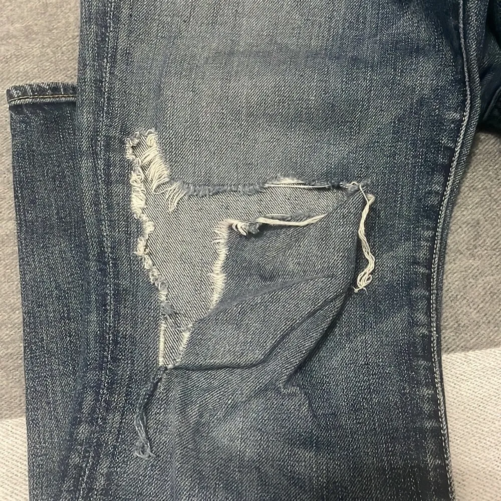 7 For All Mankind Josefina Skinny Boyfriend Destroyed Jeans - Image 5