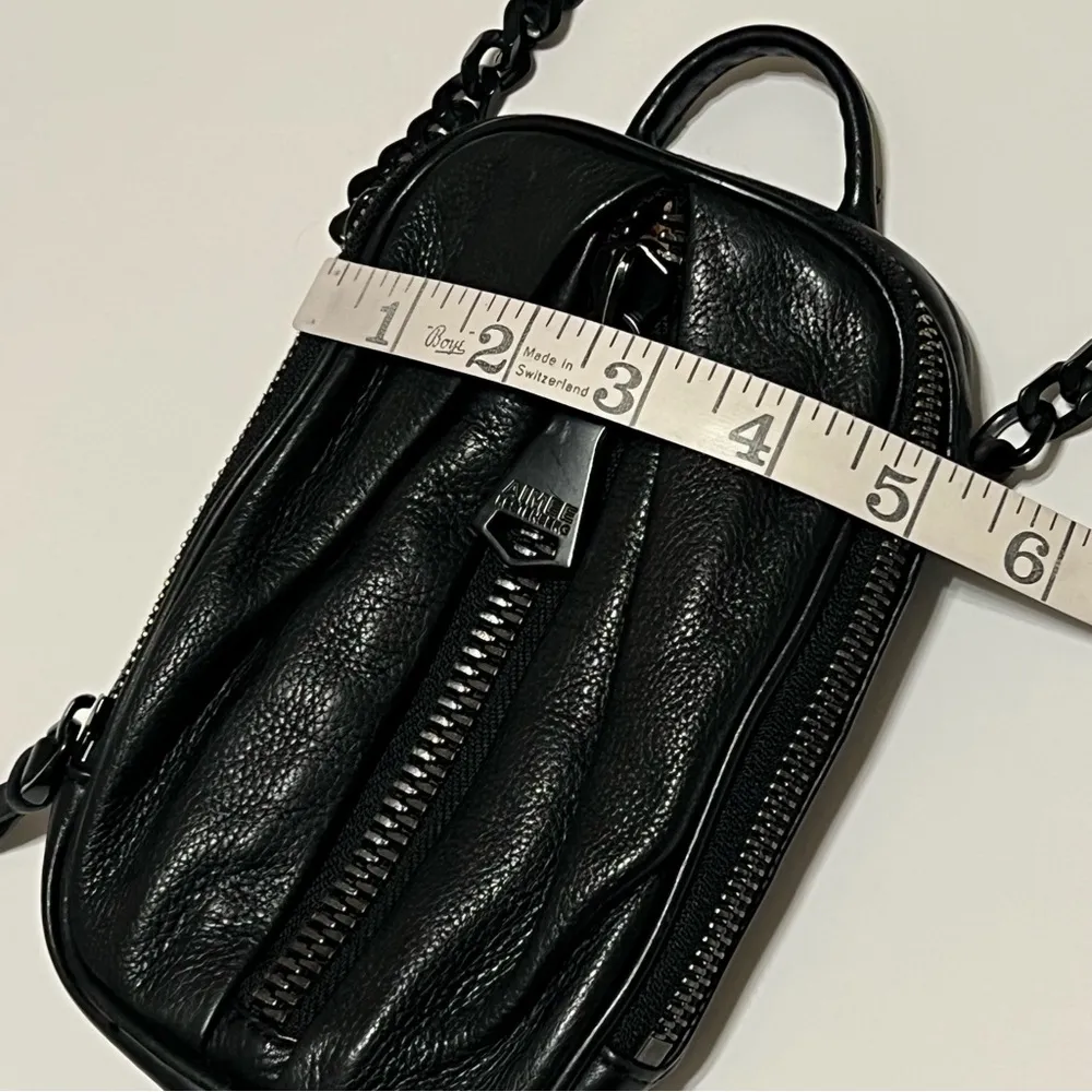 Aimee Kestenberg Tamitha leather black mini bag - Image 8