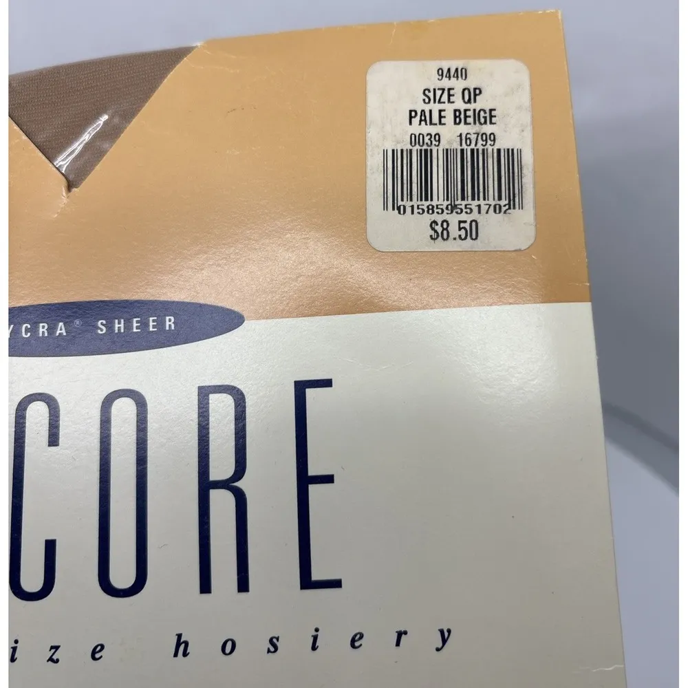 Nylons ENCORE Queen-size Hosiery Bodyshaper Lycra Sheer Shadowtoe Nordstrom - Image 7