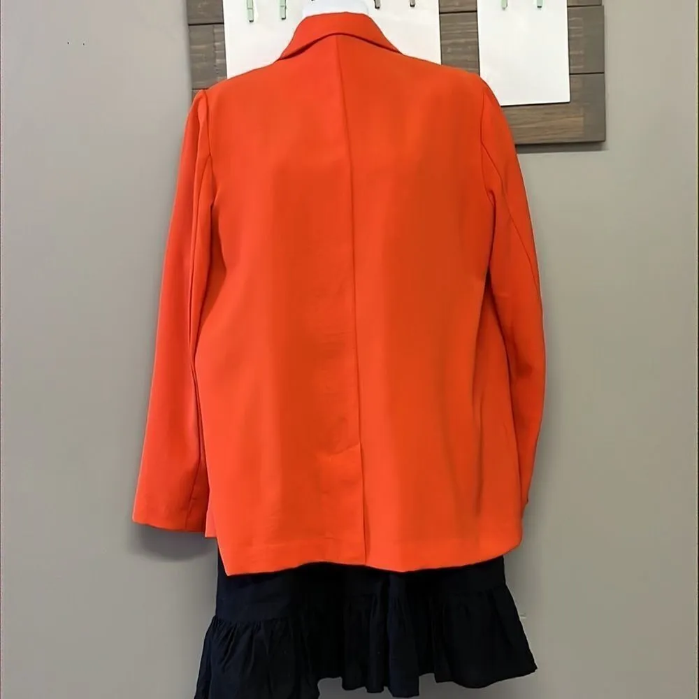 Sugar + Lips Orange Blazer - Image 7