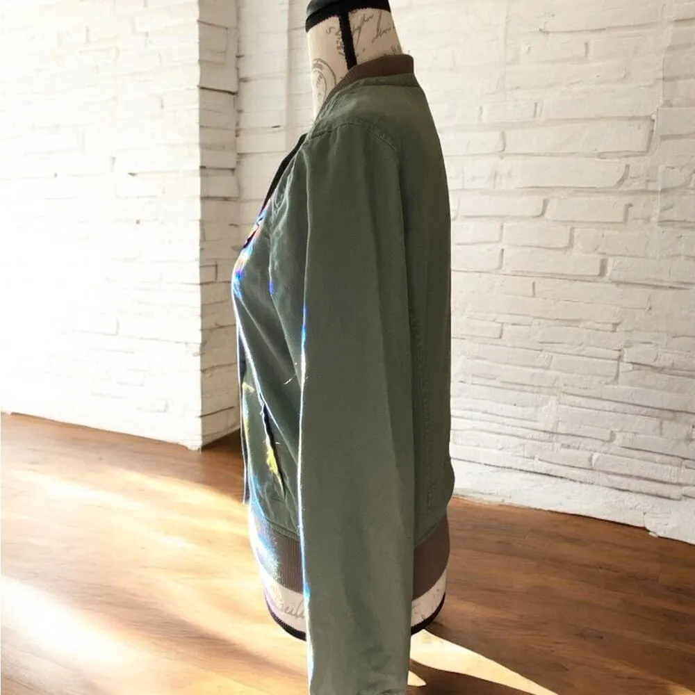 Bethany Mota  Army Jacket S - Image 2