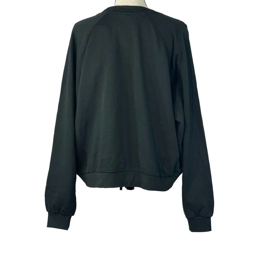 Levi's 1X-Large Sweatshirt Stretch Long Sleeve Black Logo Crew Neck Pullover New - Image 4