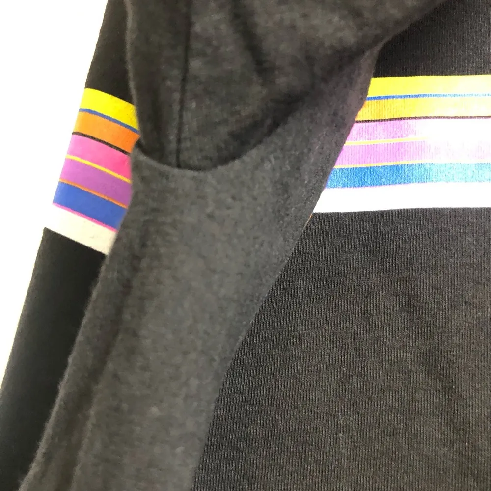 Shirt Tee Graphic Logo Spell Out Neon Black Pink Purple Yellow Blue White - Image 7