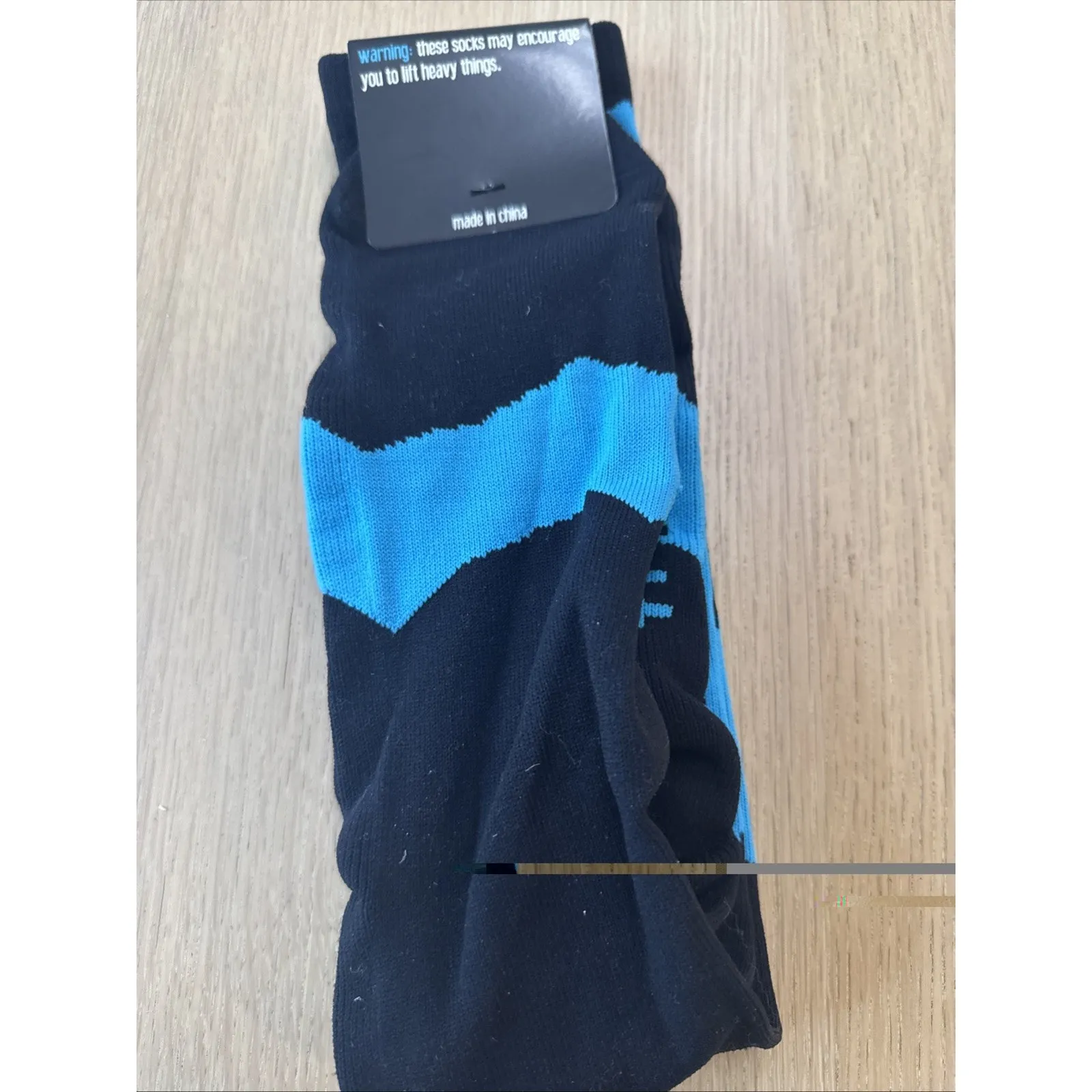 NWT Lift Socks Biff it Sock XX 1400 Black - Image 2