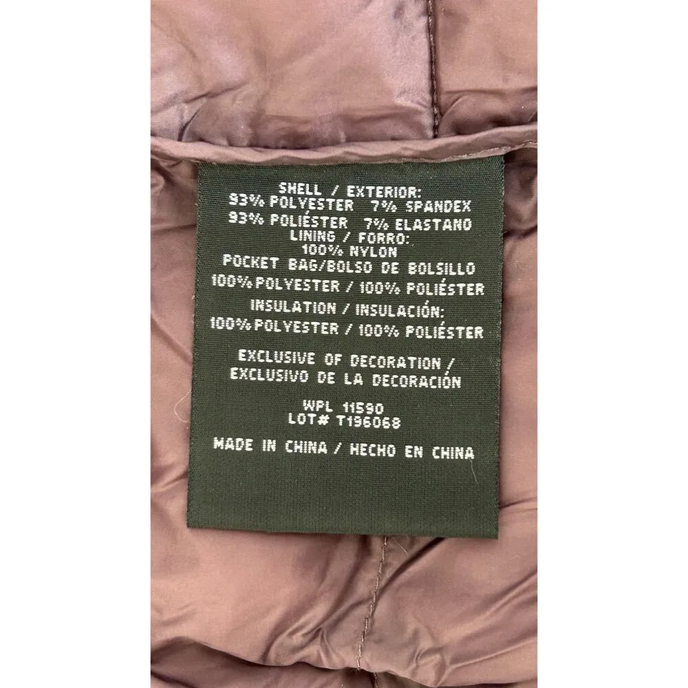 32 Degrees Heat | Women's Puffer Zip Up Hooded Jacket | Small - Image 3