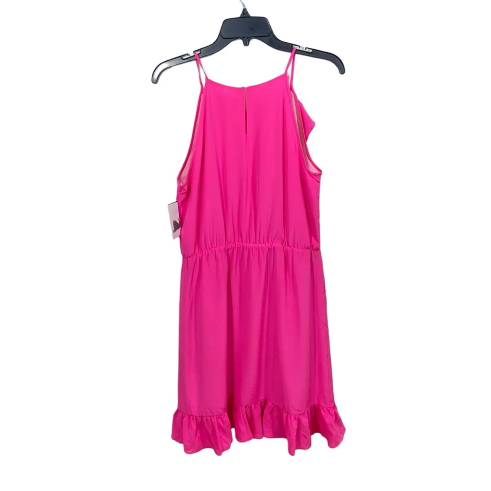 Amanda Uprichard $238 NEW pink ruffle blouson dress S - Image 4