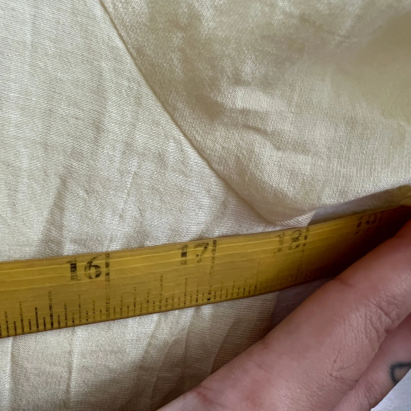 Yellow Asymmetrical Babydoll Top Fairycore Coquette‎ Y2K 2000s Vintage Medium - Image 5