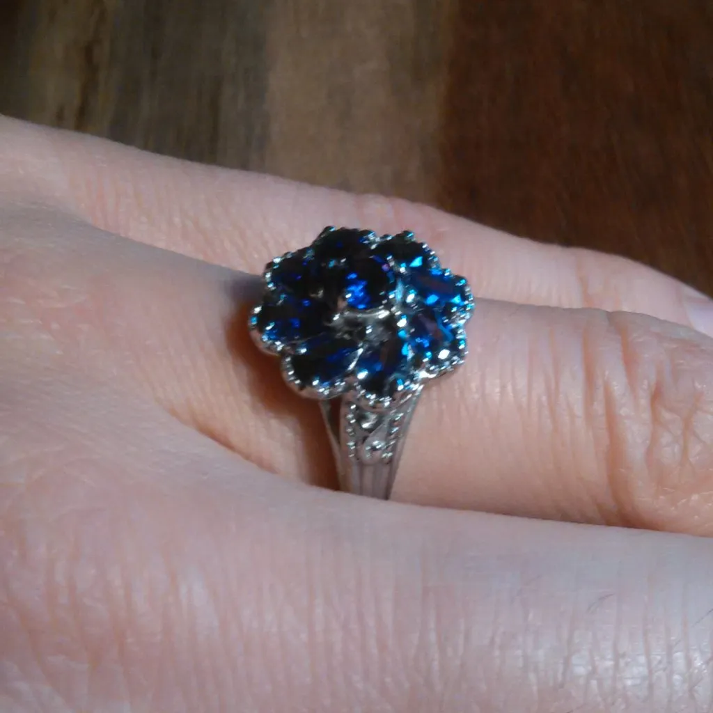 Simulated Blue Diamond Multi - Image 10