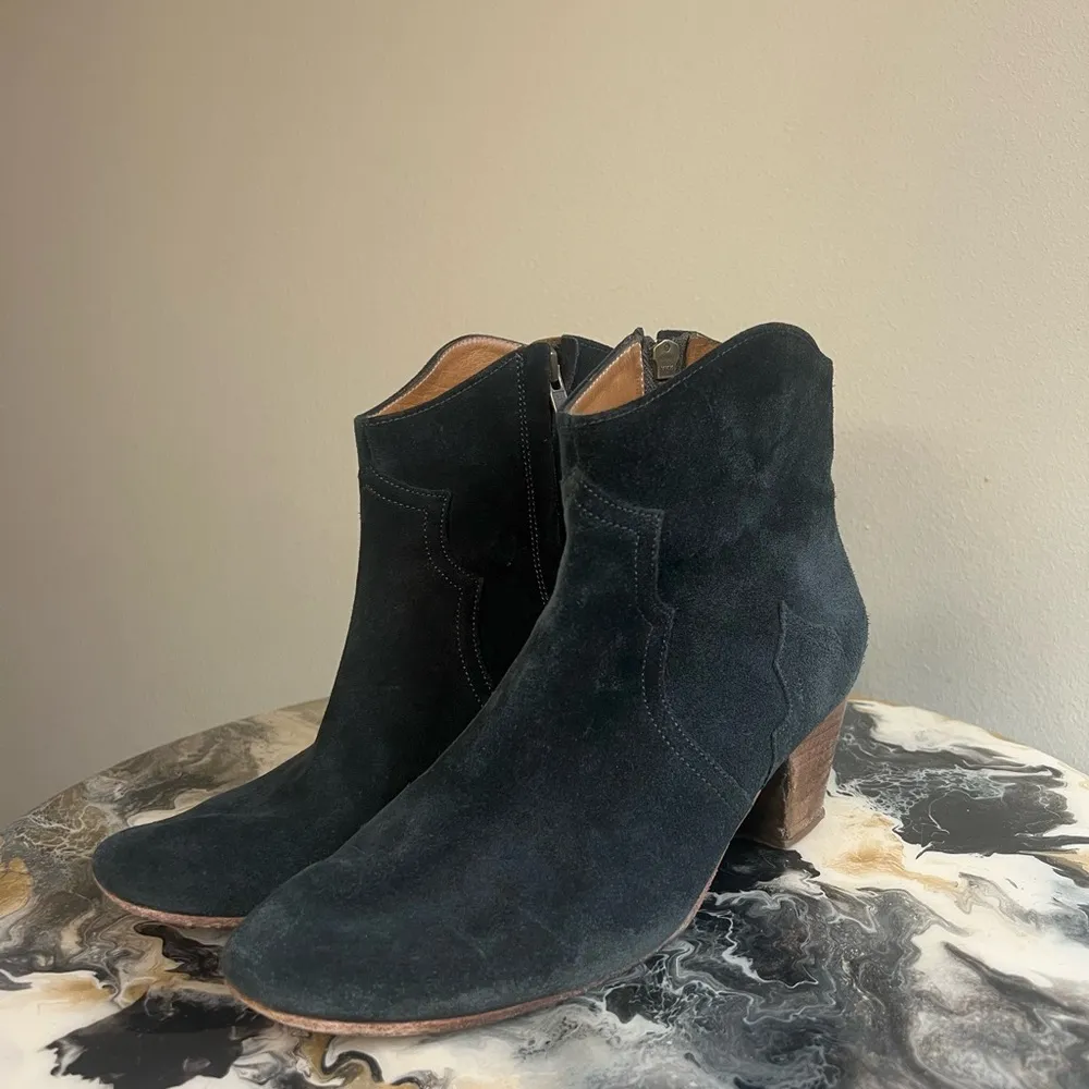 Isabel Marant  Dicker Western Suede Boot 38 - Image 2