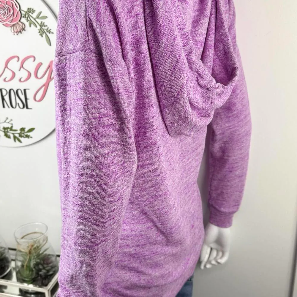 Cute Victoria Secret Pink Hoodie Size XS/S‎ Purple - Image 4