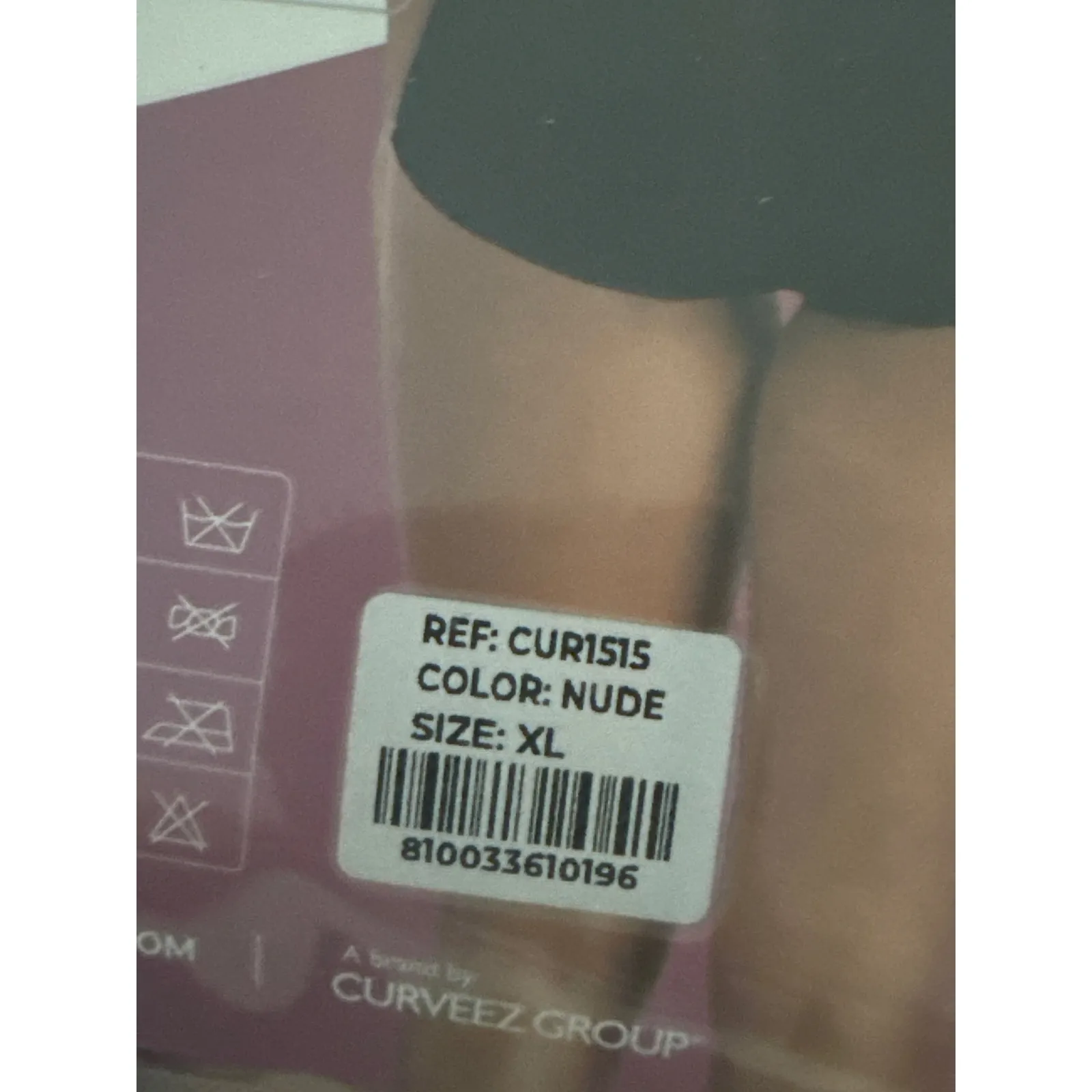 Brand New Curveez 1515 Women's Size XL Ultra Shaping Hip Hugging Bodysuit Nude Tan - Image 9