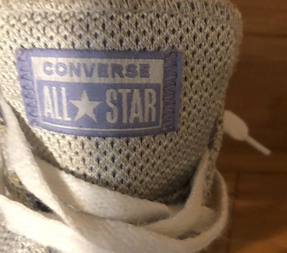 Converse All Star Chuck Taylor Madison purple and white women’s size 10 sneakers - Image 6