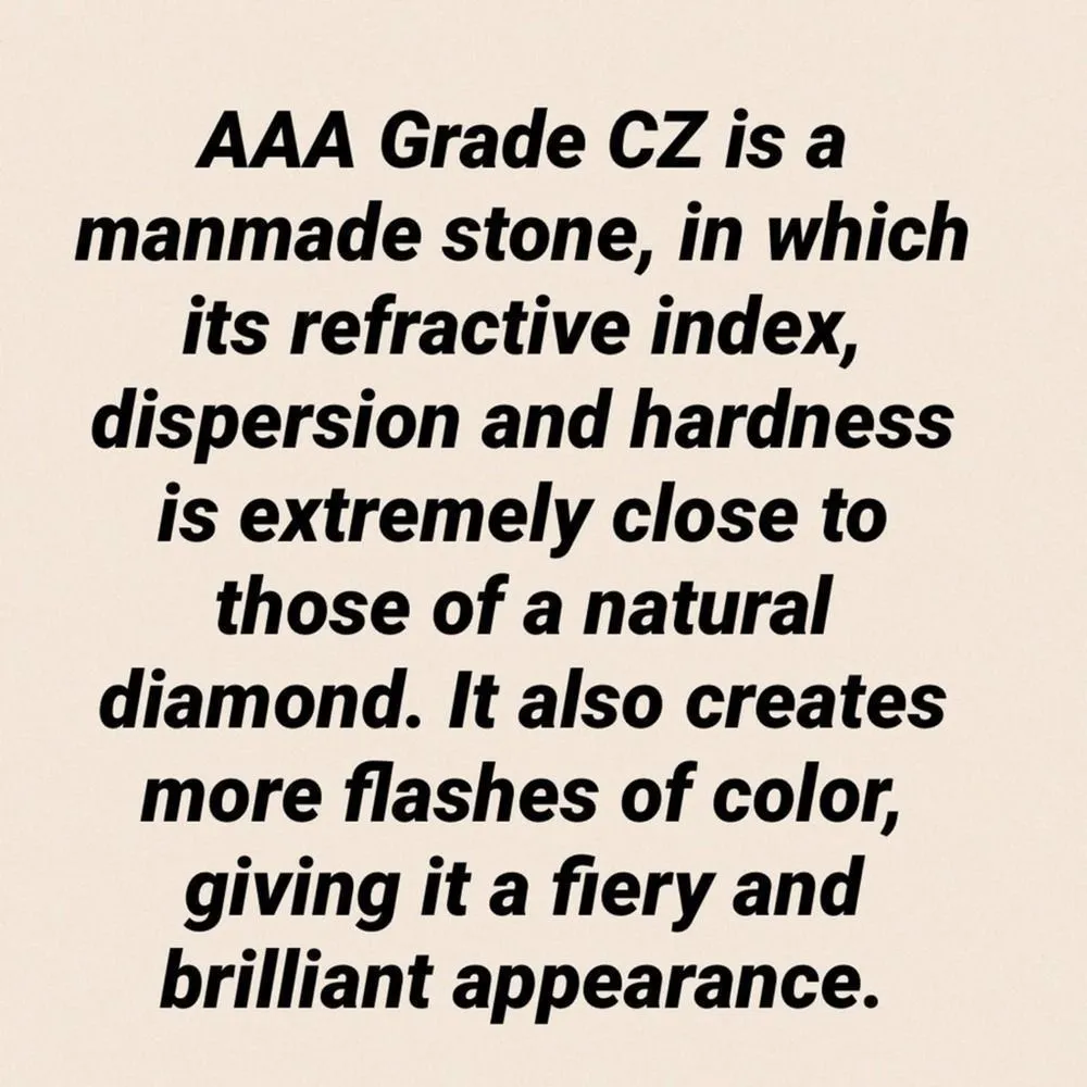 Women's Rhodium Plated Brass Ring with Square AAA Grade CZ Sizes 7,8 - Image 5