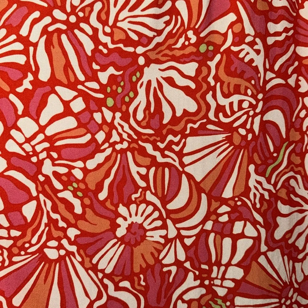 Alex & Jordan Women’s Mod Button Down Long Sleeve Top Blouse Size Large L Pink - Image 8