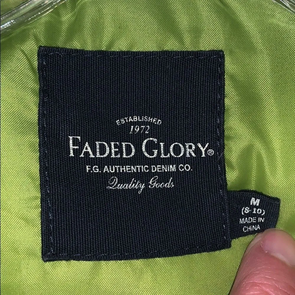 ✨Faded Glory Green puffer vest - Image 5