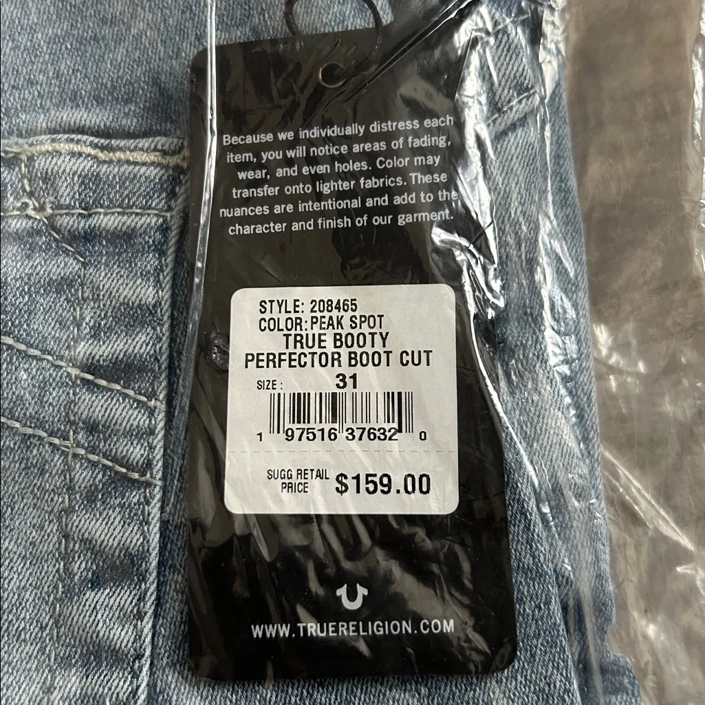 True Religion true booty perfector boot cut jeans - Image 2