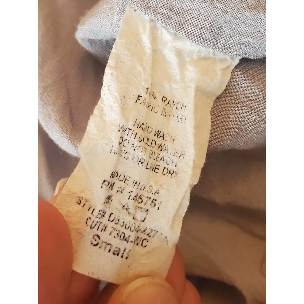 Market & Spruce Women Multicolor Rayon Round Neck Sleeveless Knee Length Dress S - Image 8