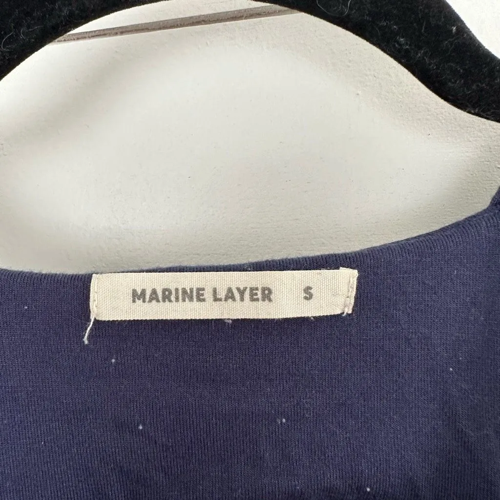 Marine Layer Women’s Small Blue Micro Modal Sinead Dress - Image 2