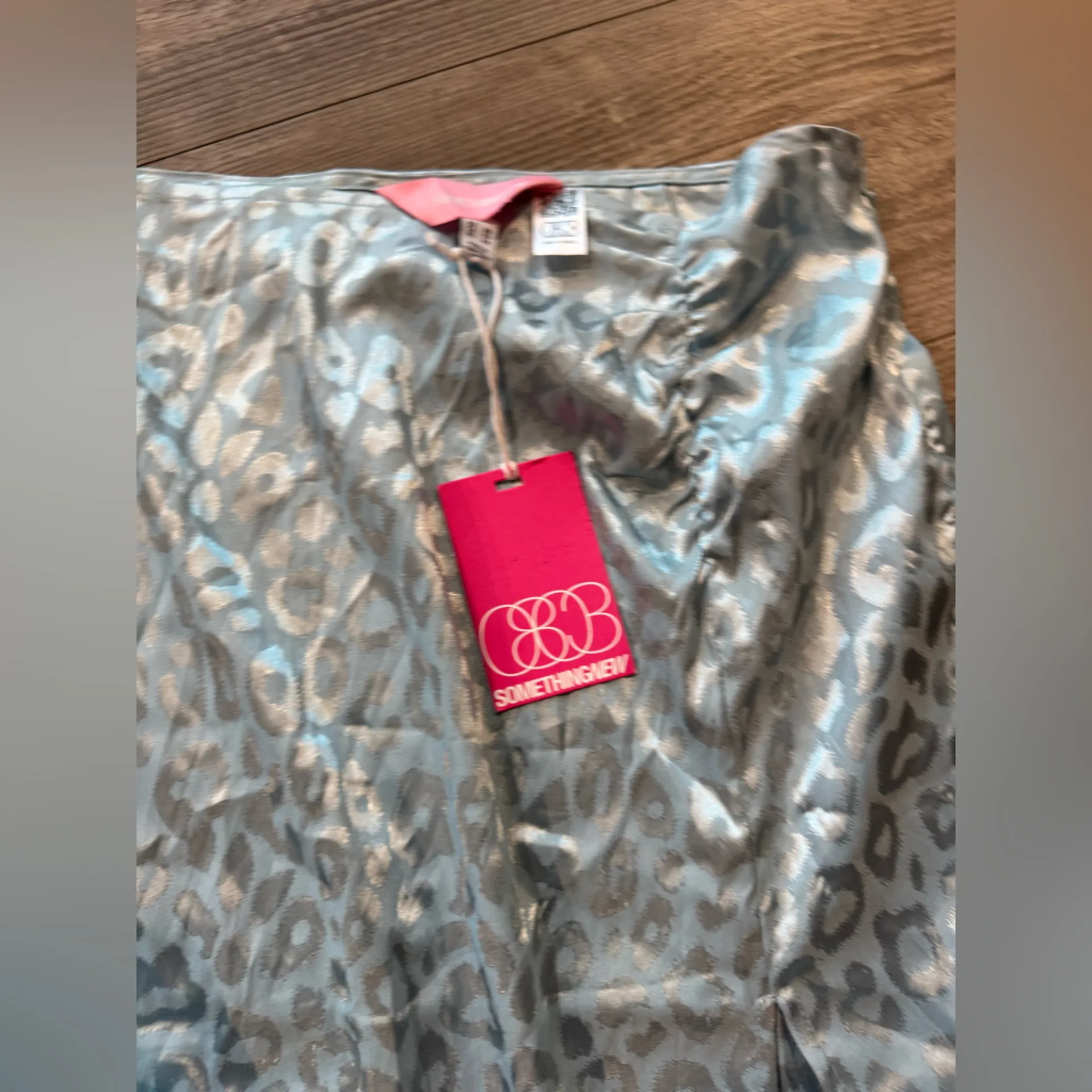 ASOS Light Blue Satin Dress - Image 10