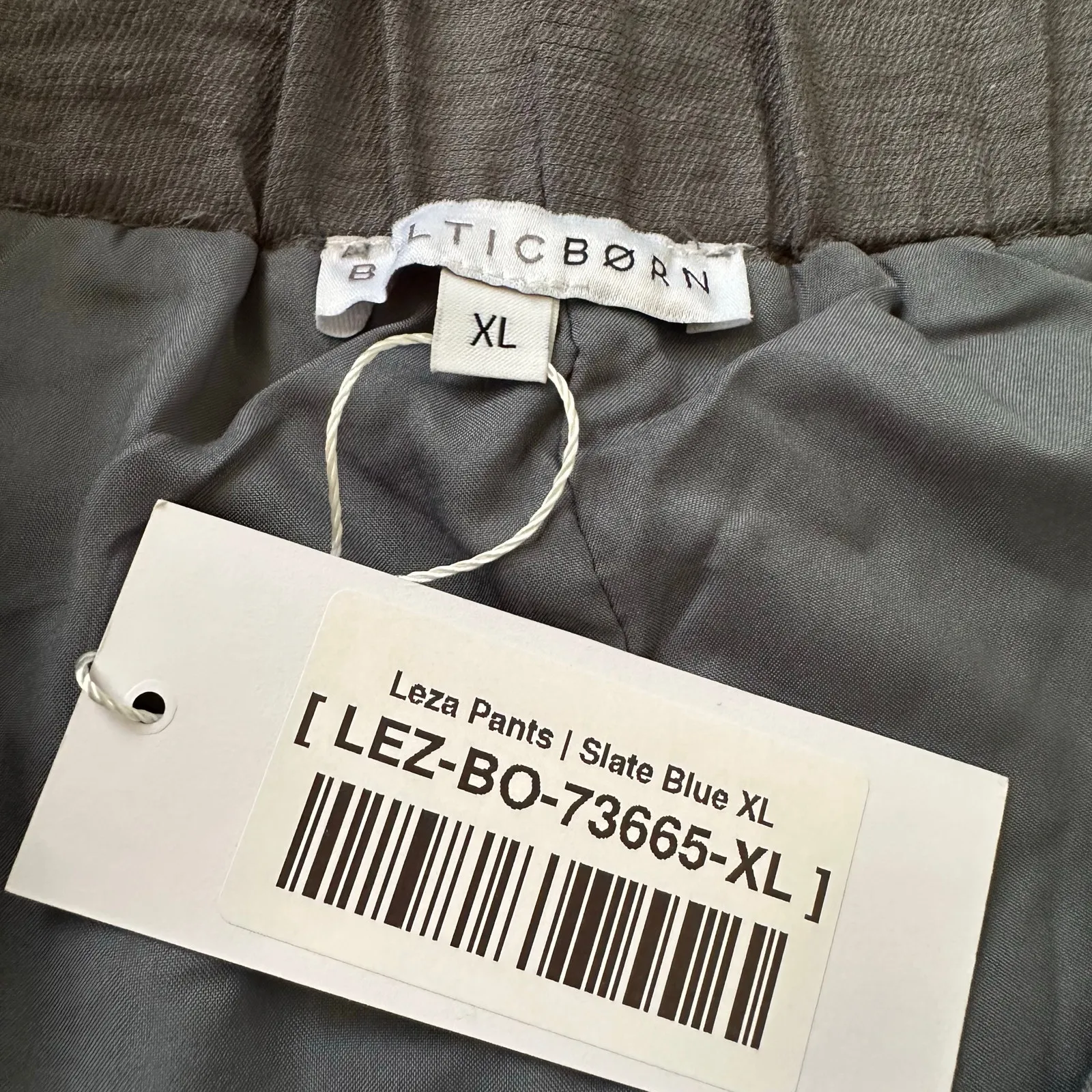 Baltic Born slate blue gray Leza wide leg pants size XL NWT - Image 5