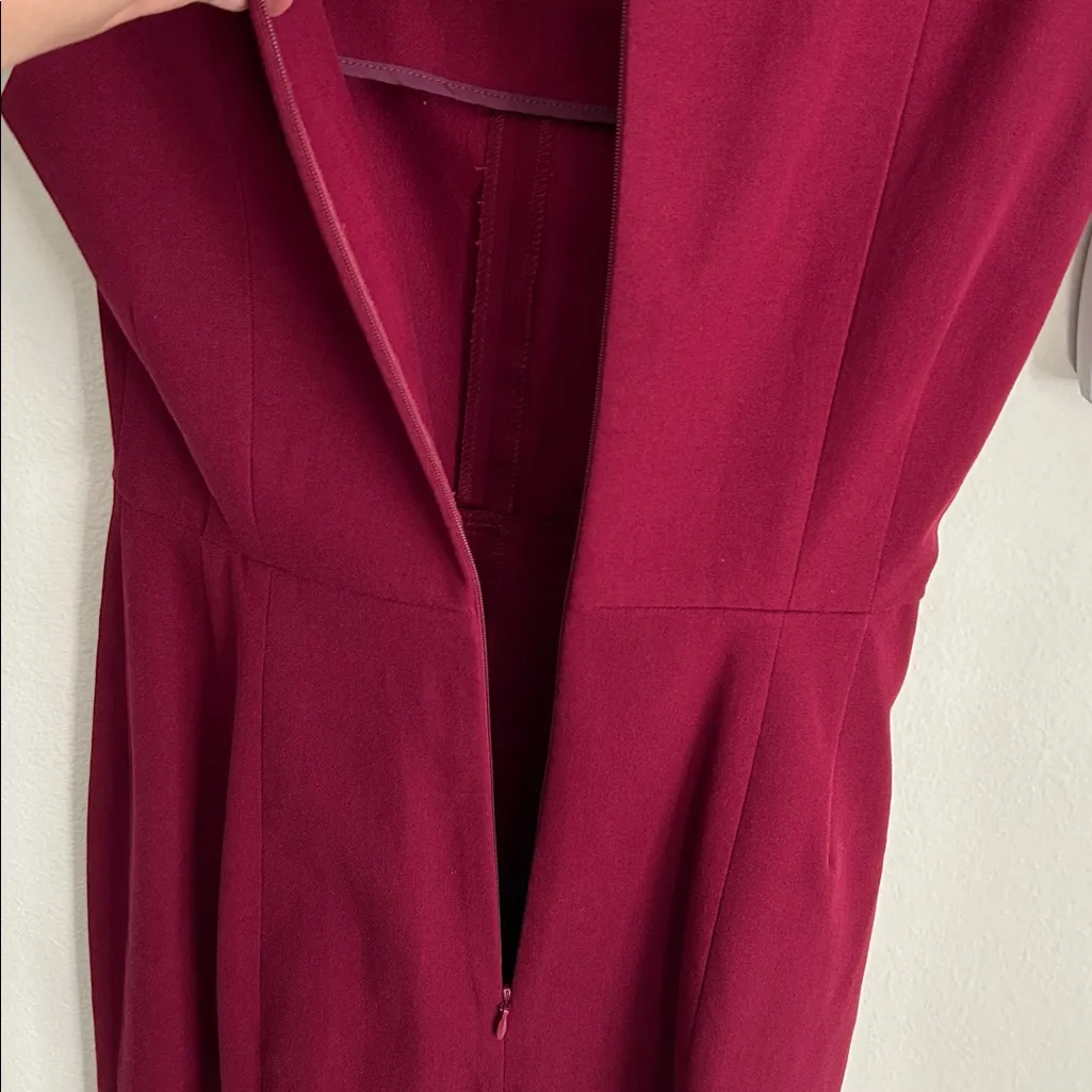 Banana republic Sloan, cap sleeve square neck, career office classy dress, 4 - Image 8