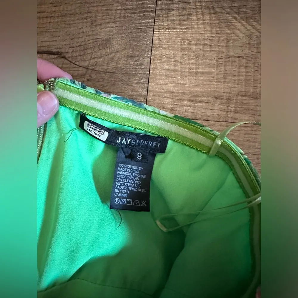 Jay Godfrey Romper Green Size 8 - Image 7