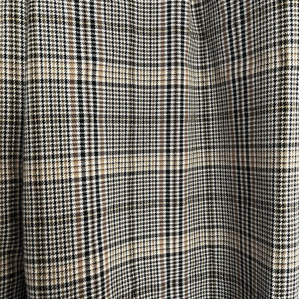 Loft Plaid Slacks. Size Large - Image 2