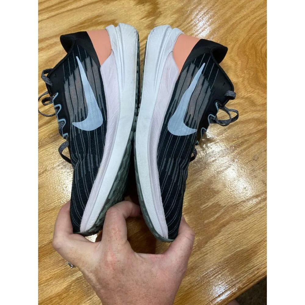 Nike Air Winflo 9 Sneaker Womens 9.5 Black Madder Running Shoes DD8686-004 S25 - Image 4