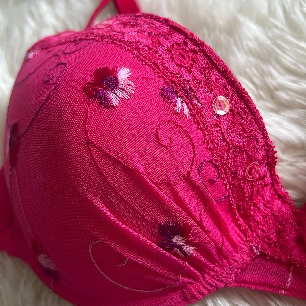 Y2K Victoria’s Secret Floral Bra - Image 7